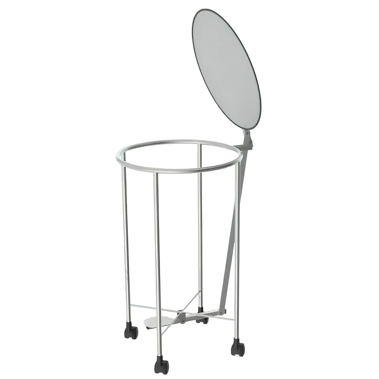 Hamper Hospitalar com Tampa Inox