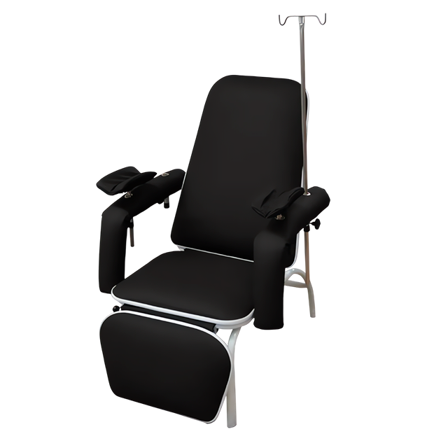 Poltrona de Coleta com Suporte de Soro