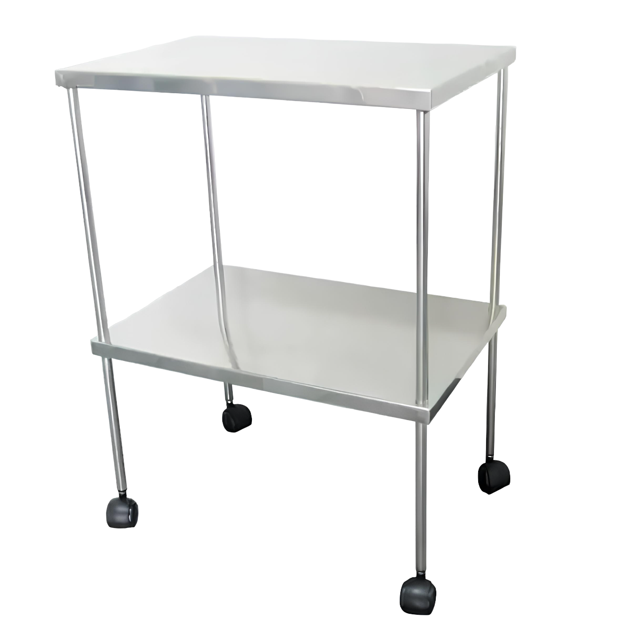 Mesa Auxiliar Hospitalar Inox 50 x 90