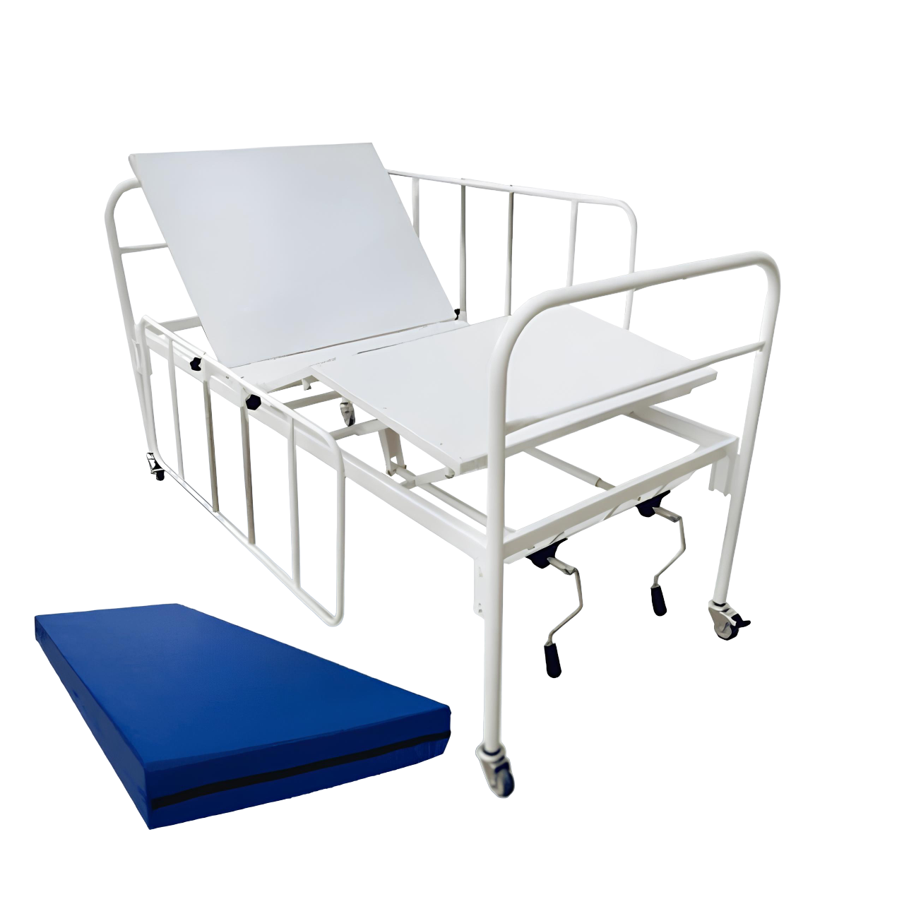 Cama Hospitalar Manual Duas Manivelas Standard