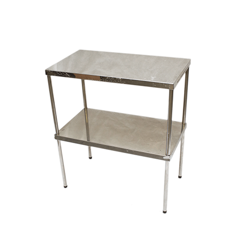 Mesa Auxiliar Hospitalar Inox 40 x 60 - Imagem 2