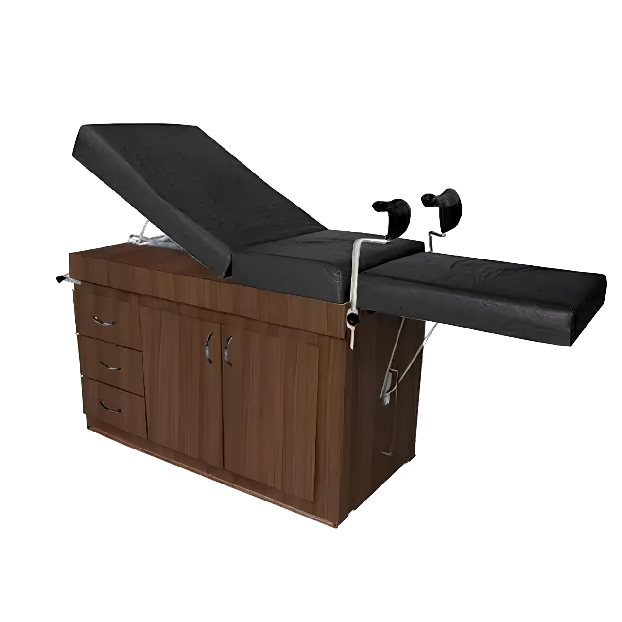 Mesa Ginecológica Premium MDF Amadeirado