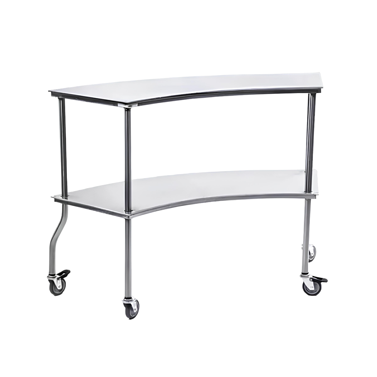 Mesa Auxiliar Semi Circular 40 x 120