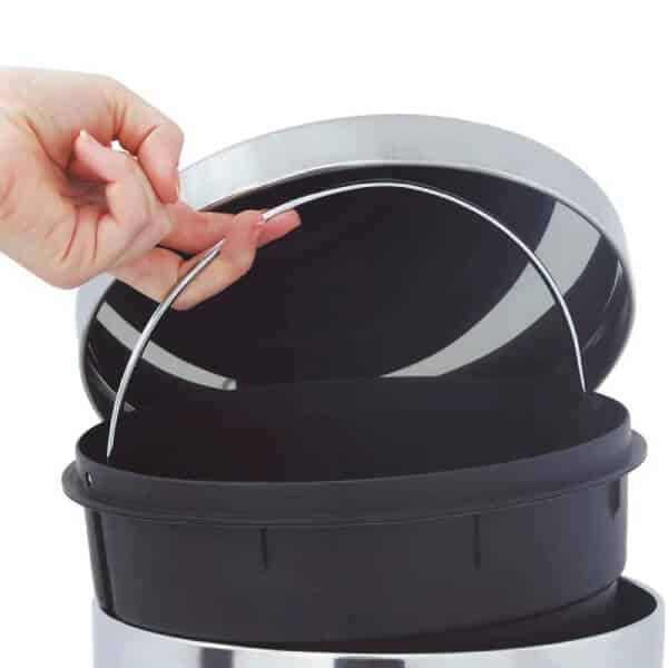 Lixeira com Pedal Inox 20l - Imagem 3