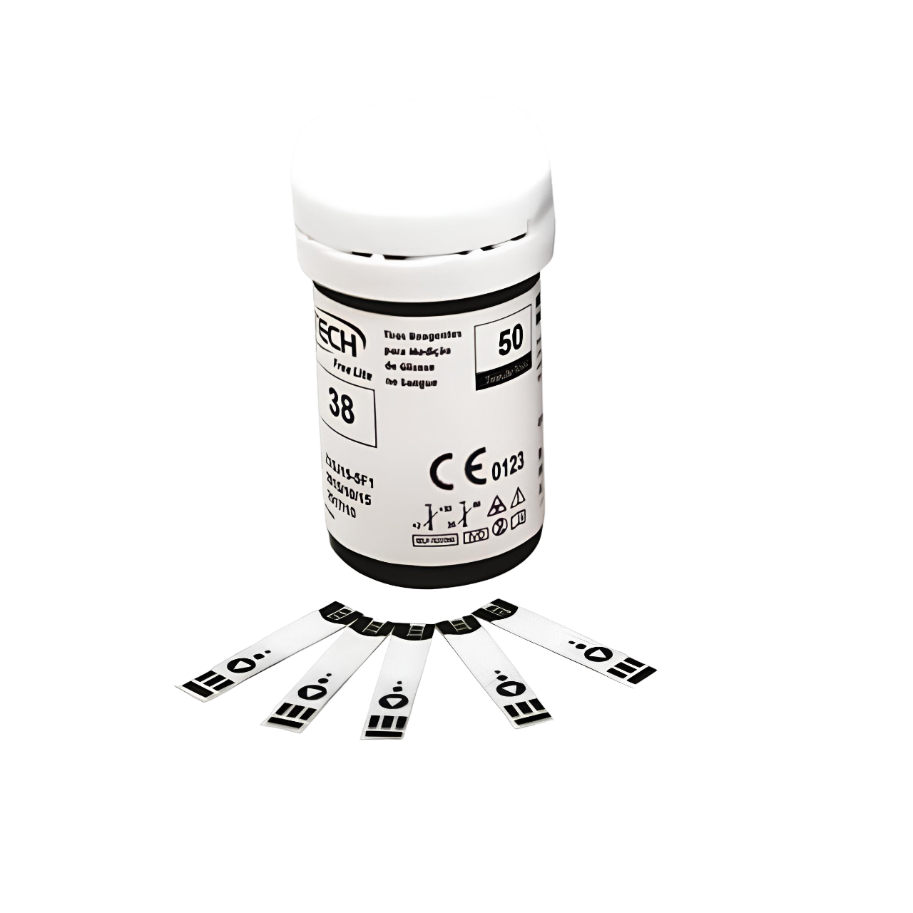 Tiras reagentes para glicosimetro (Cx 50)