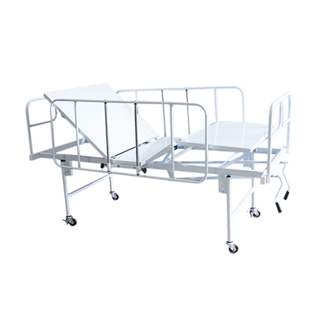 Cama Hospitalar Manual Duas Manivelas Standard - Imagem 4