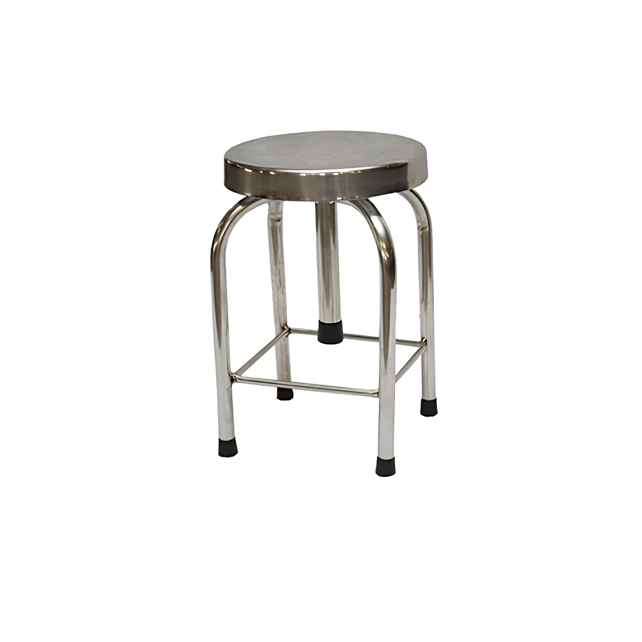 Mocho Inox Sem Rodízios