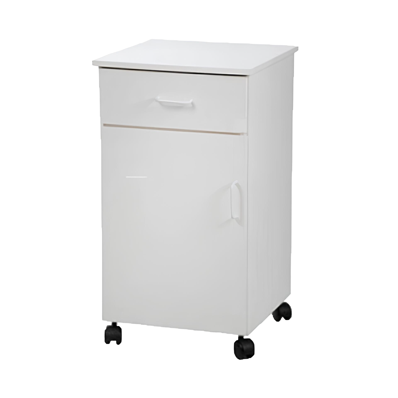 Mesa De Cabeceira Hospitalar Com Rodízios